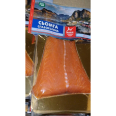 Риба лосось слабосолена 160 грам