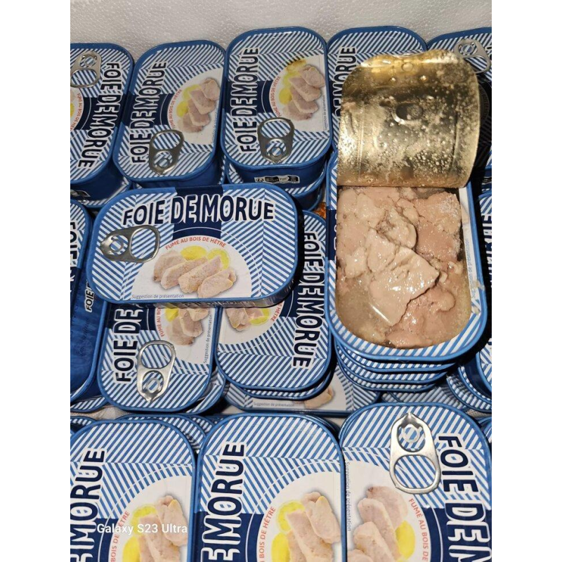 Печінка тріски 120 грамм FOIE DEMORUE Франція